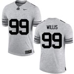 Men's Ohio State Buckeyes #99 Bill Willis Gray Nike NCAA College Football Jersey June USI4044UG